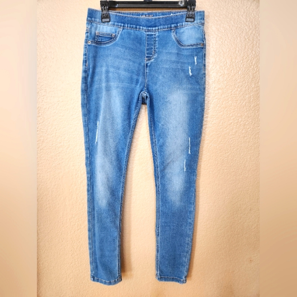 Justice Denim Jeggings Youth Kids Size 18